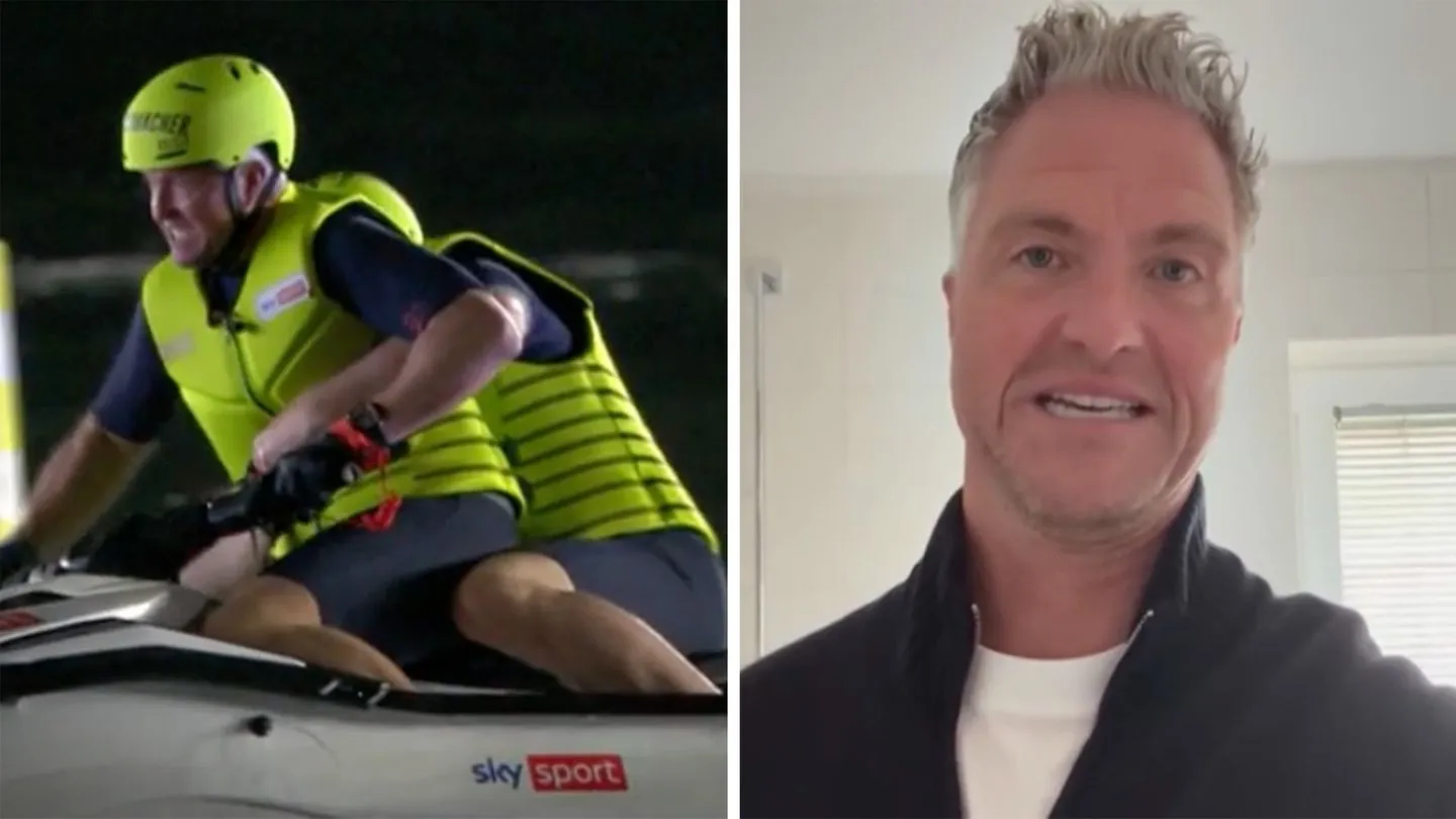 Nach Sturz bei „Jetski Star WM“: Ralf Schumacher muss operiert werden – beeindruckende Ruhe nach dem Schreck
