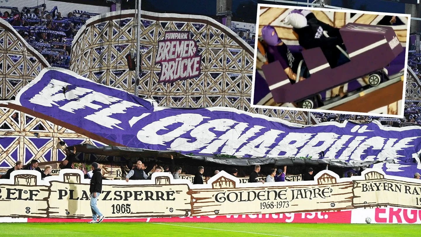 DFB-Pokal gegen Bayern: „Das war Wahnsinn“ – Osnabrück begeistert mit spektakulischer Achterbahn-Choreografie